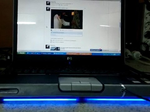 NoteBook Modifiye DV4000 HD Audio Neon Sese Duyarlı + Chrome On Front Panel | Ap0x | Cryptr.Org