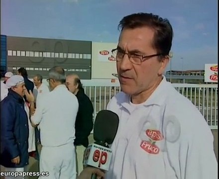 Concentración de trabajadores de Nueva Rumasa