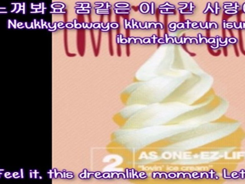 As﻿ one Ft. Ez-life - Lovin' ice cream [English subs + Romanization + Hangul] HD