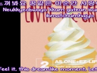 As﻿ one Ft. Ez-life - Lovin' ice cream [English subs + Romanization + Hangul] HD