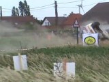 Ypres Rally 2011 - Crash Burton - Citroën DS3 R3