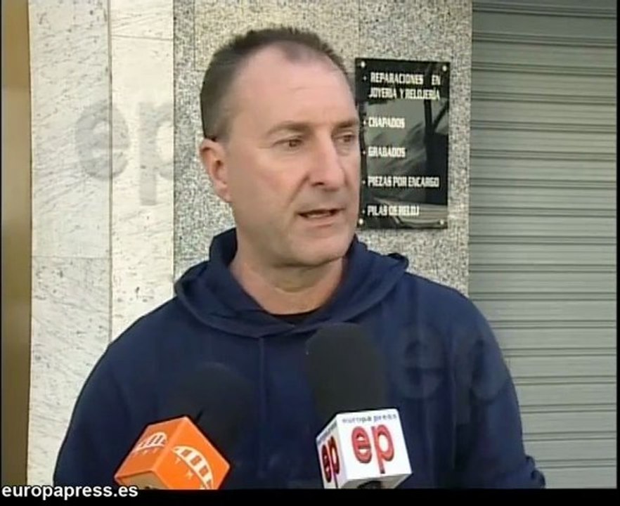 Joyero herido en el atraco de su local de Valencia