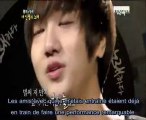 110611 Yesung pleure en parlant de ses jours en tant que stagiaire