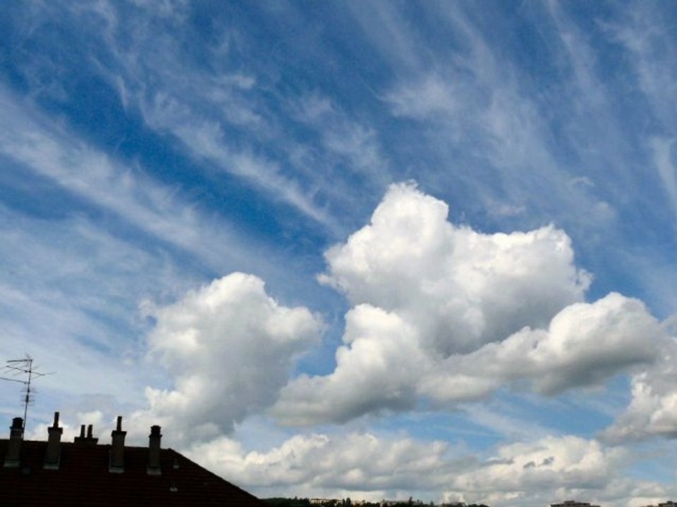 Dijon , le ciel Juin 2011