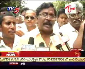 police attempts to foil lawyers fast in Guntur