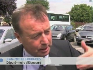 Jean-Michel Fourgous à Plaisir avec Nicolas SARKOZY