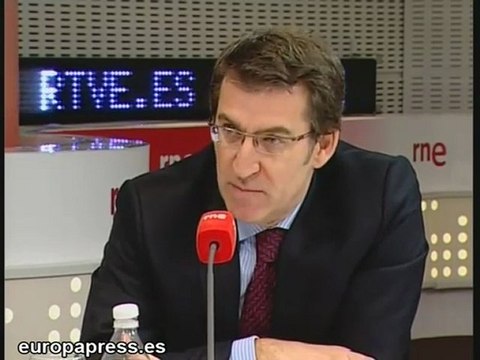 Feijóo habla sobre problema del sistema financiero