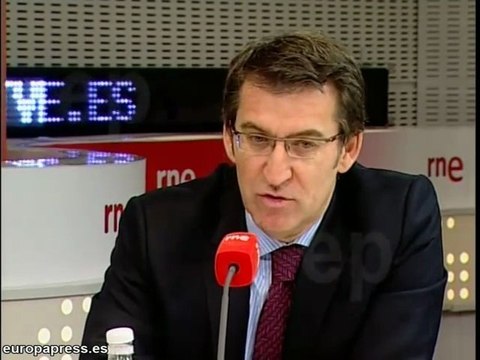 Feijóo habla sobre problema del sistema financiero