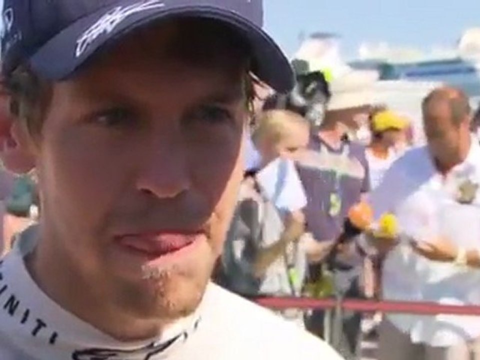 8 EUROPA - Sebastian Vettel interview (after race) (ENG)