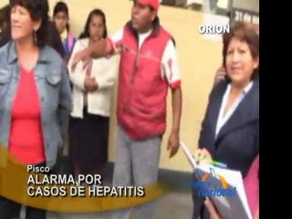 Casos de hepatitis alarman a padres de familia, en Pisco