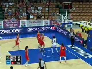Basket - Euro Feminin 2011 - France 79-55 Espagne