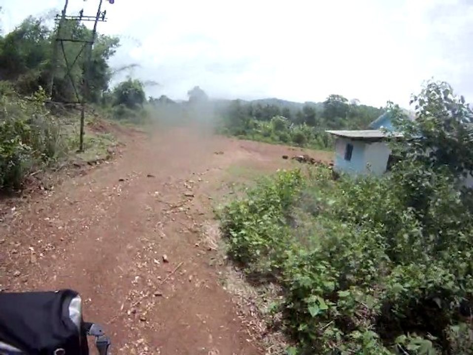 Avant Gerusoppa à VTT