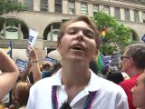 La gay pride de New York, après la loi sur le mariage homosexuel