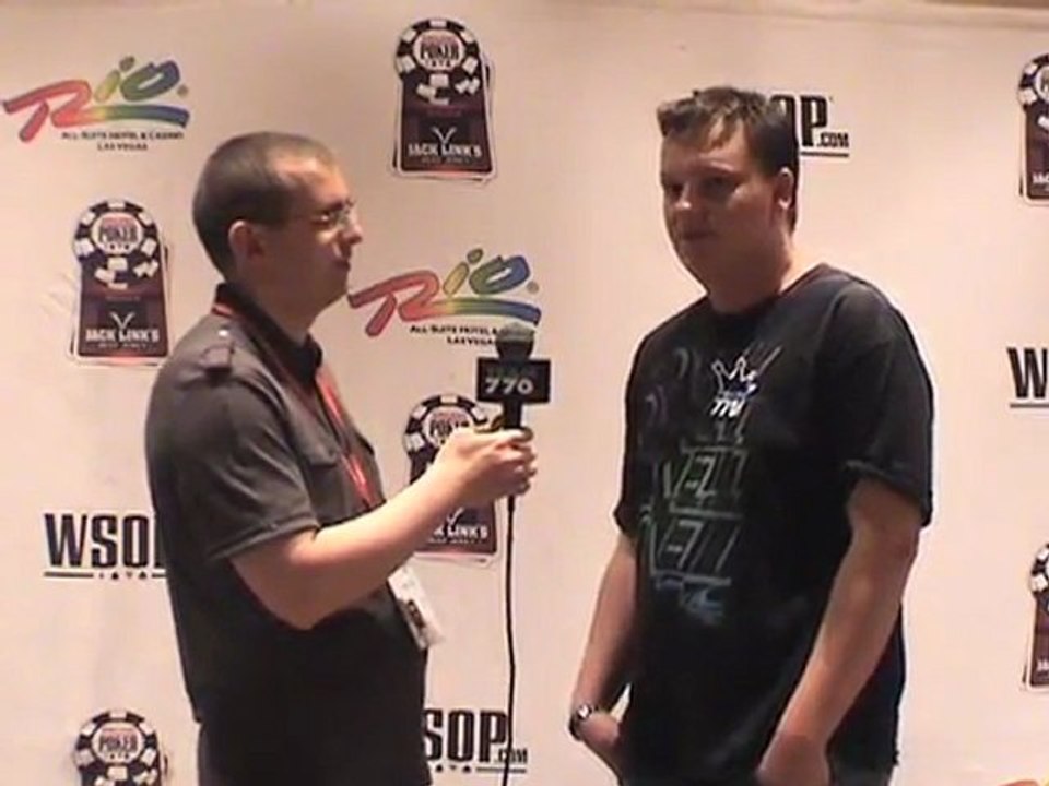 WSOP 2011 Julian Event 45 Dinner break