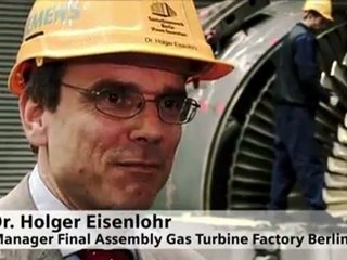 Irsching Energy of the world's largest gas turbine