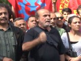 Şişli'de YSK protestosunda sert müdahale