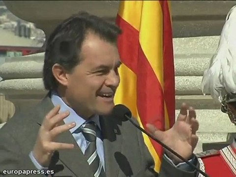 Mas alienta la libertad nacional de Catalunya