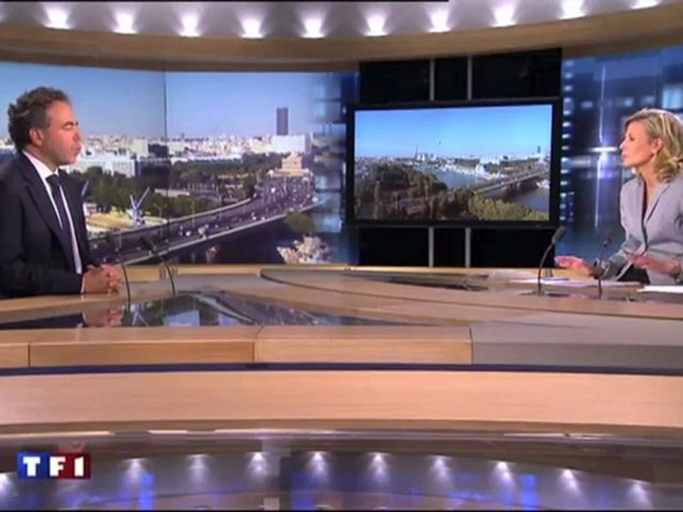 Luc Chatel invité du Journal de 20h sur TF1 le 26 juin 2011