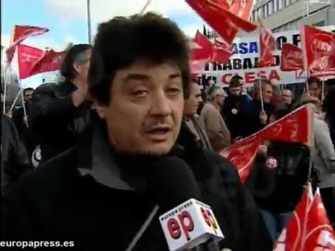 Trabajadores de Clesa se manifiestan