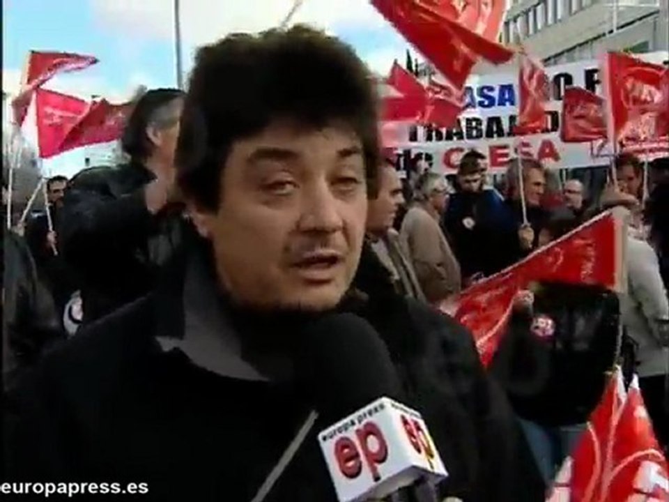 Trabajadores de Clesa se manifiestan