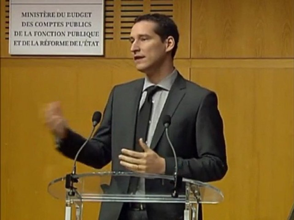 Intervention sur le Télétravail au Ministère des Finances.