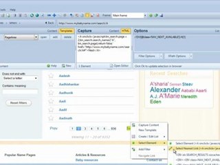 Web scraping from an AJAX enabled website