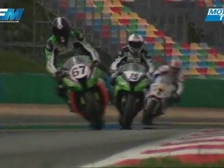 Télécharger la video: Coupes de France Promosport Magny Cours - 1000cc