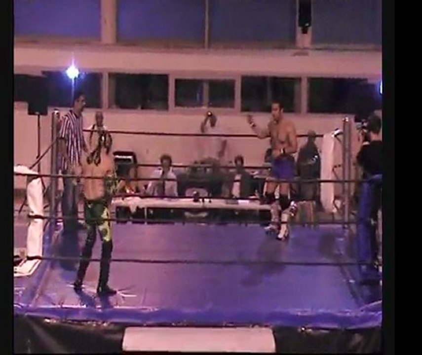 SOIREE GALA CATCH BOXE Match Miseria vs Tristan ARCHER 1PACT-ORGANISATION Saint Thibault les Vignes (77)