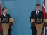 Cameron announces China trade deal