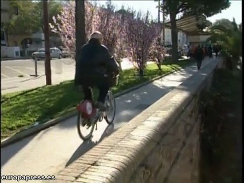 Accidente de bicicleta en Sevilla