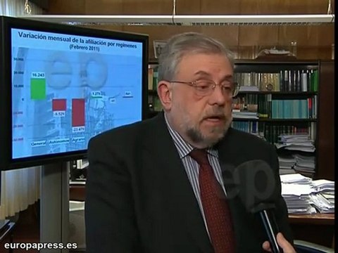 Granado valora los datos de Seguridad Social