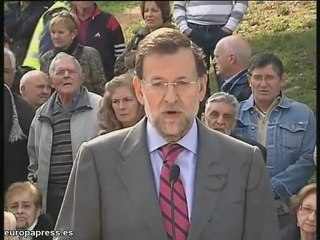 Rajoy tilda la cifra de paro de "inadmisible"