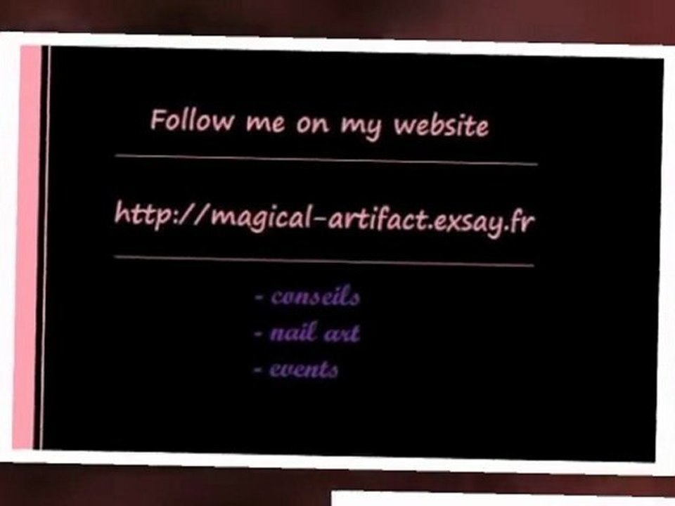 My website Magical Artifact
