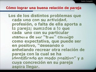Cómo Lograr una Buena Relación de Pareja