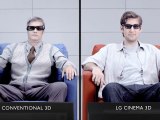 Des lunettes légères. LG CINEMA 3D