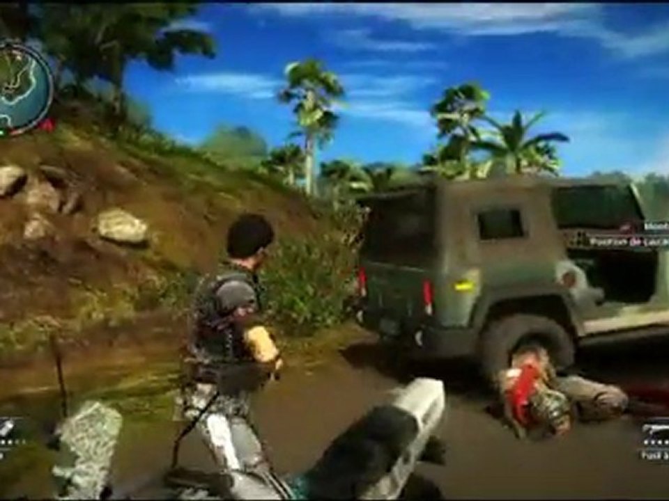 Just Cause 2 un petit air de penché !!! bug