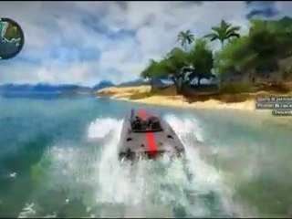 Just Cause 2 bateau bug