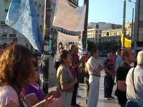 Αγανακτισμένοι στο Σύνταγμα 34η ημέρα 3