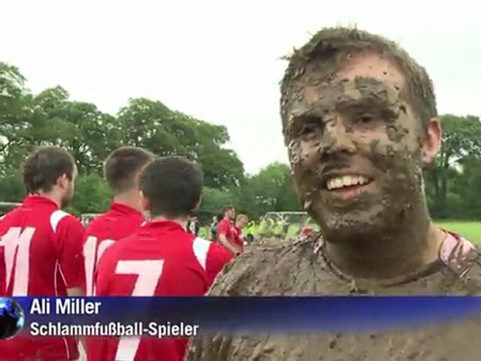 Fußball-WM im Schlamm