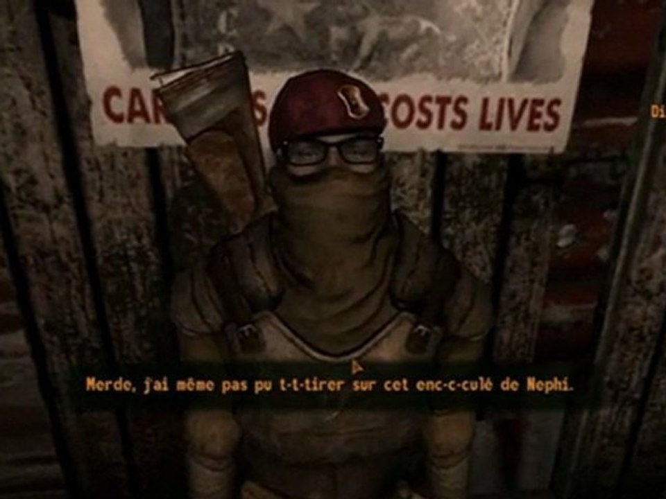 Fallout NV Walkthrough 100. Un camp de la RNC