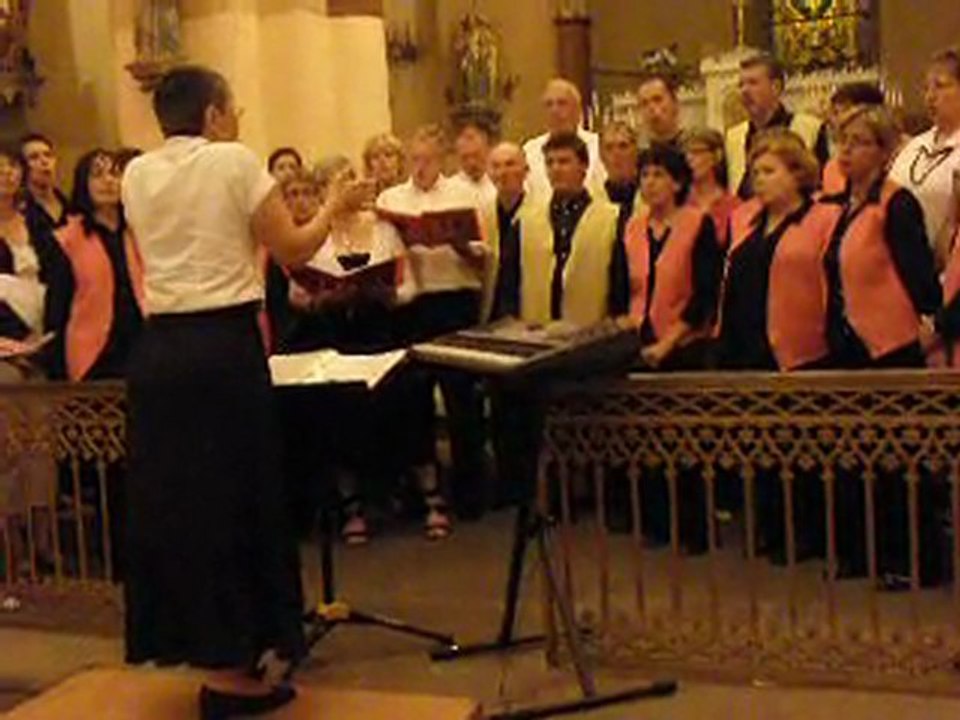 Concert Choeur "Entre Nôtes "à Cellule et la chorale de St Bonnet  chante ensemblent.....
