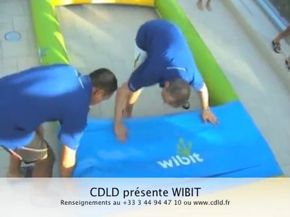 Montage Wibit sports plage et piscine