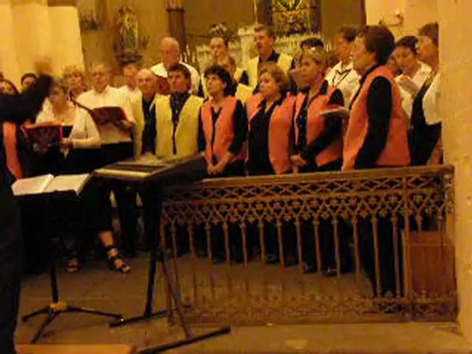 Concert Choeur "Entre Nôtes "à Cellule et la chorale de St Bonnet  "chante" ensemblent.....