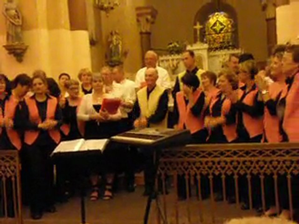 Concert Choeur "Entre Nôtes "à Cellule et la chorale de St Bonnet  chante ensemblent.....