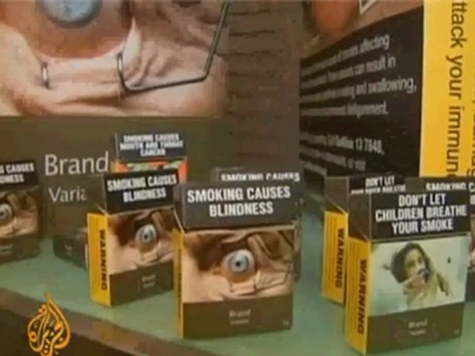 Australian Cigarette LOGO BAN