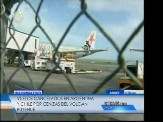 Puyehue sigue afectando vuelos