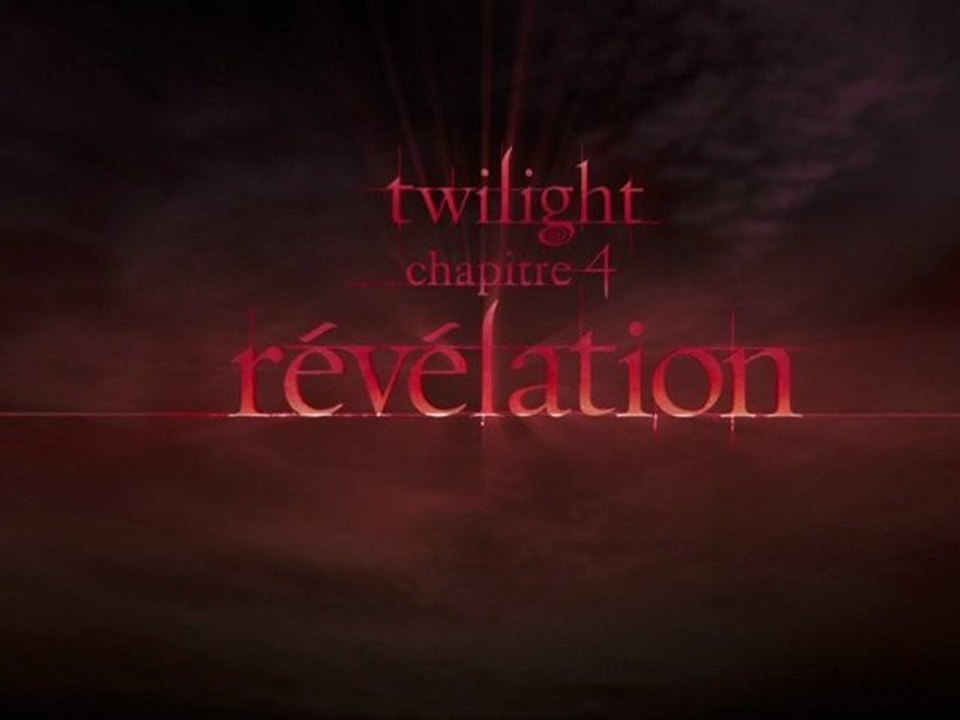Twilight Chapitre 4 : Révélation 1ère Partie (Twilight Breaking Dawn Part 1) - Bande- Annonce / Teaser Trailer [VF|HD]