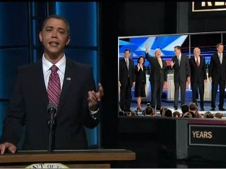 Reggie Brown, Obama Impersonator, Finish Republican Leadership Conference Jokes