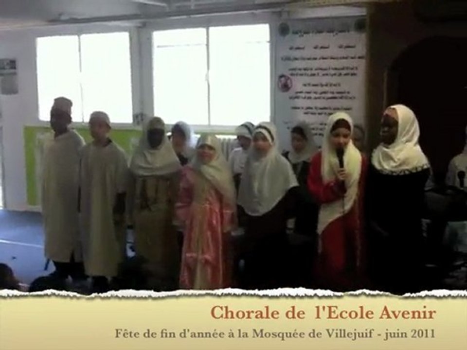 Chorale de l'Ecole Avenir - Fête de fin d'année juin 2011 - Villejuif