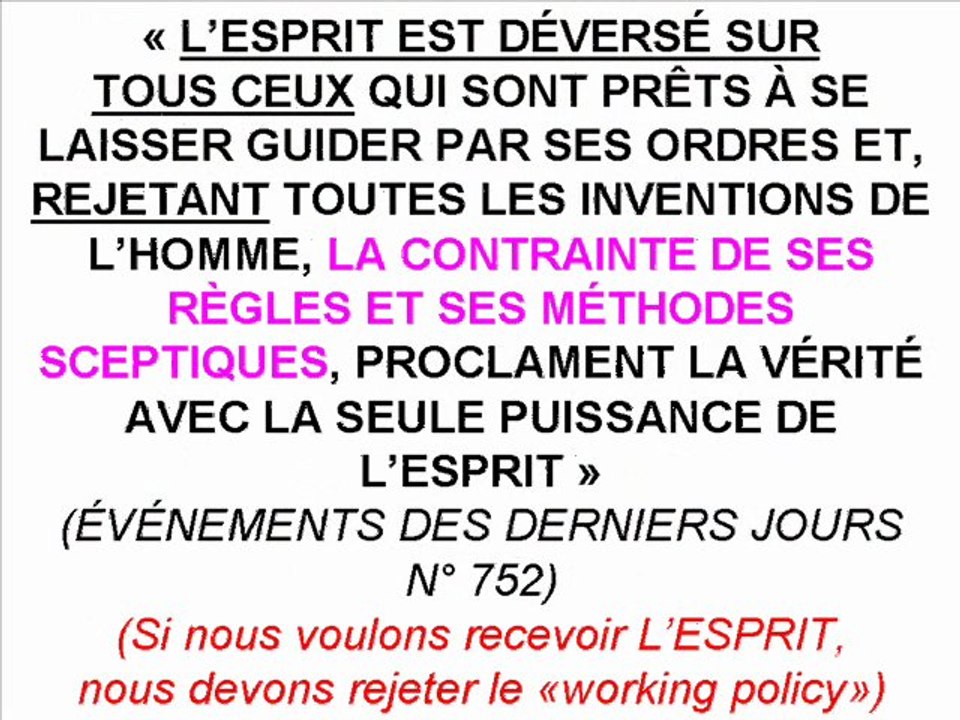 L'église adventiste du septième jour n'est plus l'église de DIEU.